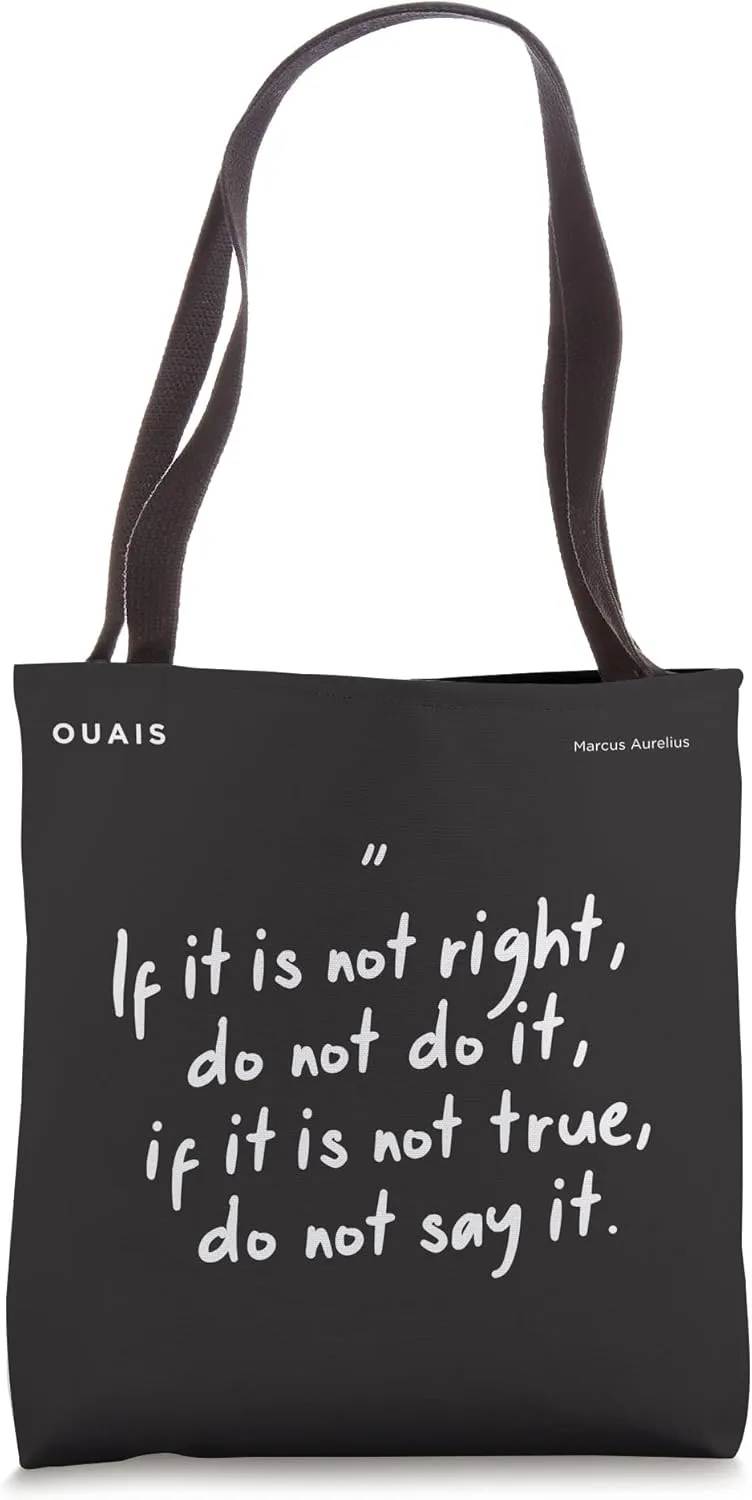 Stoic wisdom stylish design gift Tote Bag