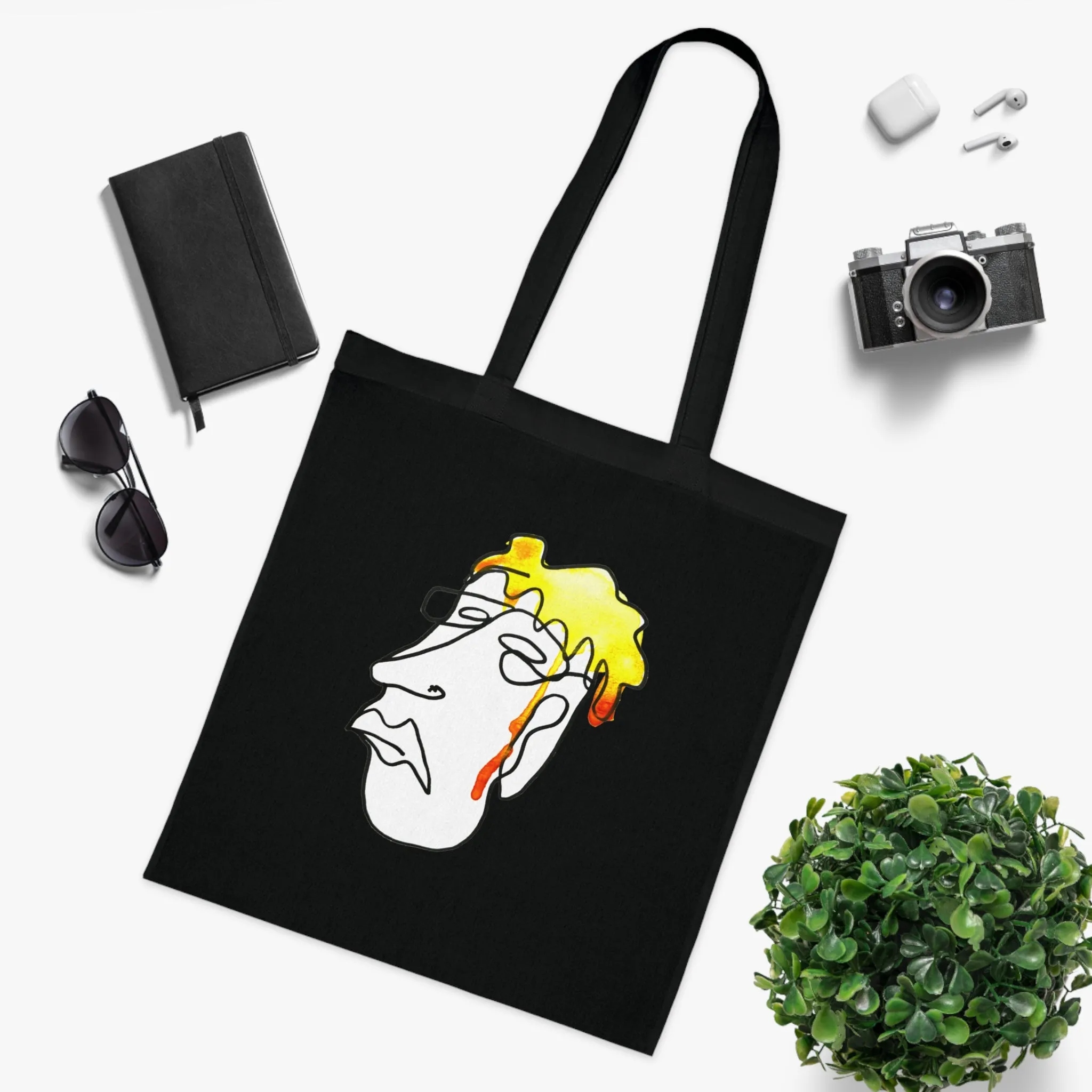 Studious - Versatile 100% Cotton Tote: Vibrant Colors, Light & Practical