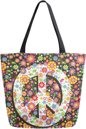 Stylish Print Extra Large Shoulder Tote Bag for Beach Travel Weekender Gym Grocery Shopping…