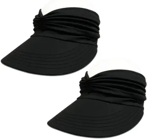 Sun Hat Women Sun Beach Visor Cap UV Protection with Wide Brim for Sports Beach Golf Hiking