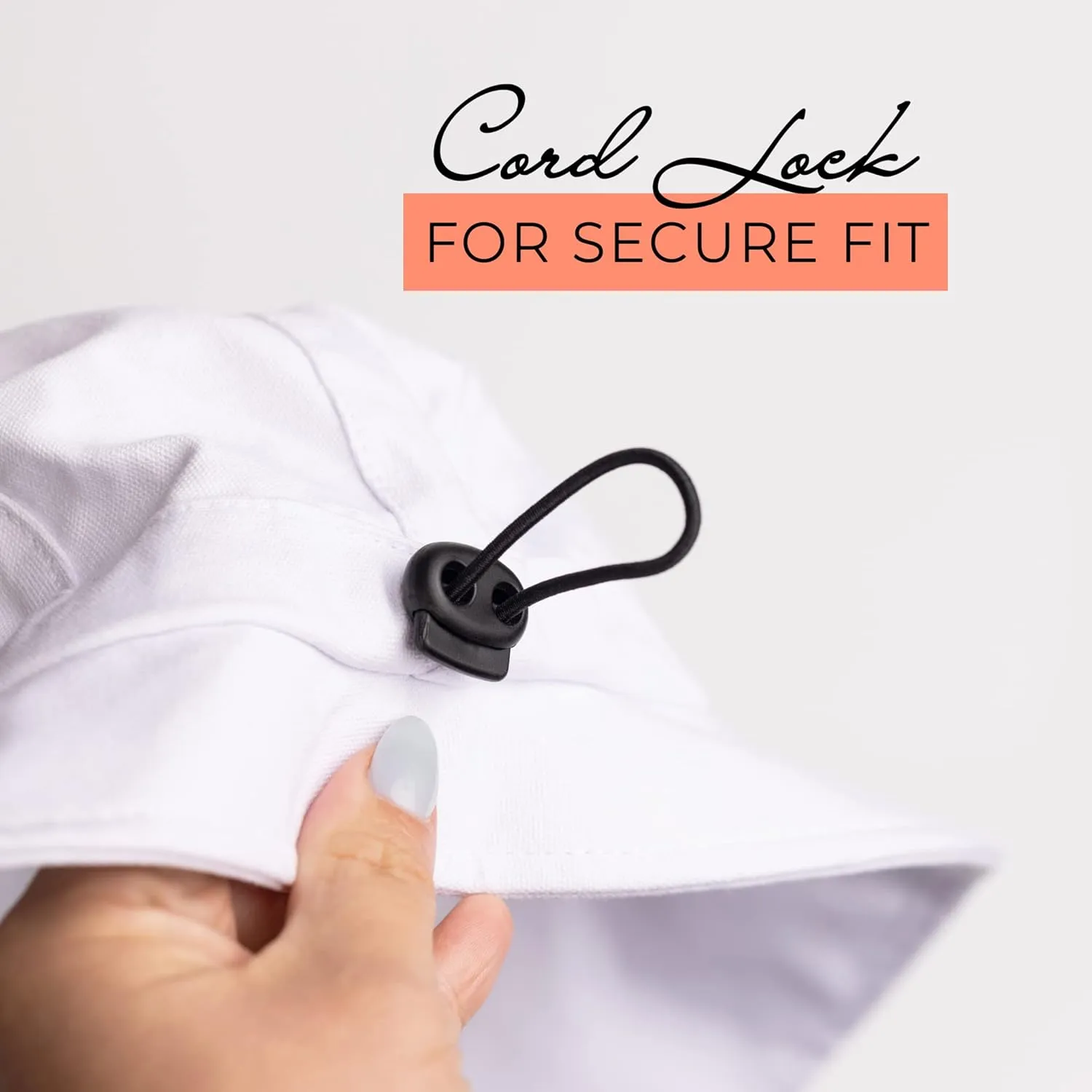 Sun 'N' Sand Packable Sun Hat Women - Cotton Summer Hat - Beach Hats for Women - Foldable Packable Hat with Drawstring - 3.5"