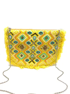 Sunny Day Yellow Crossbody Bag