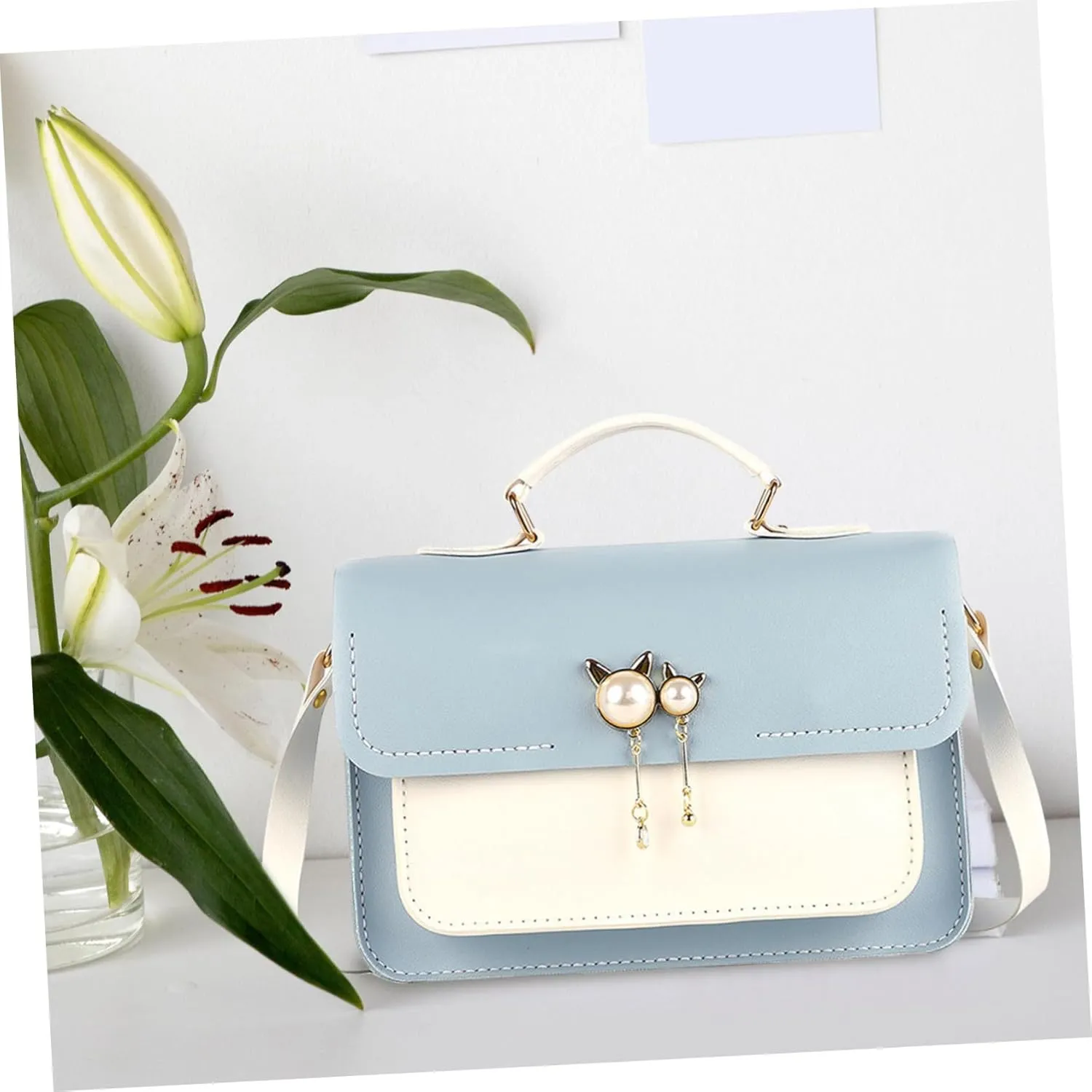 SUPVOX Sewing Kit Knitting Project Bag Crossbody Bag Making Kit Handbag Making Supplies