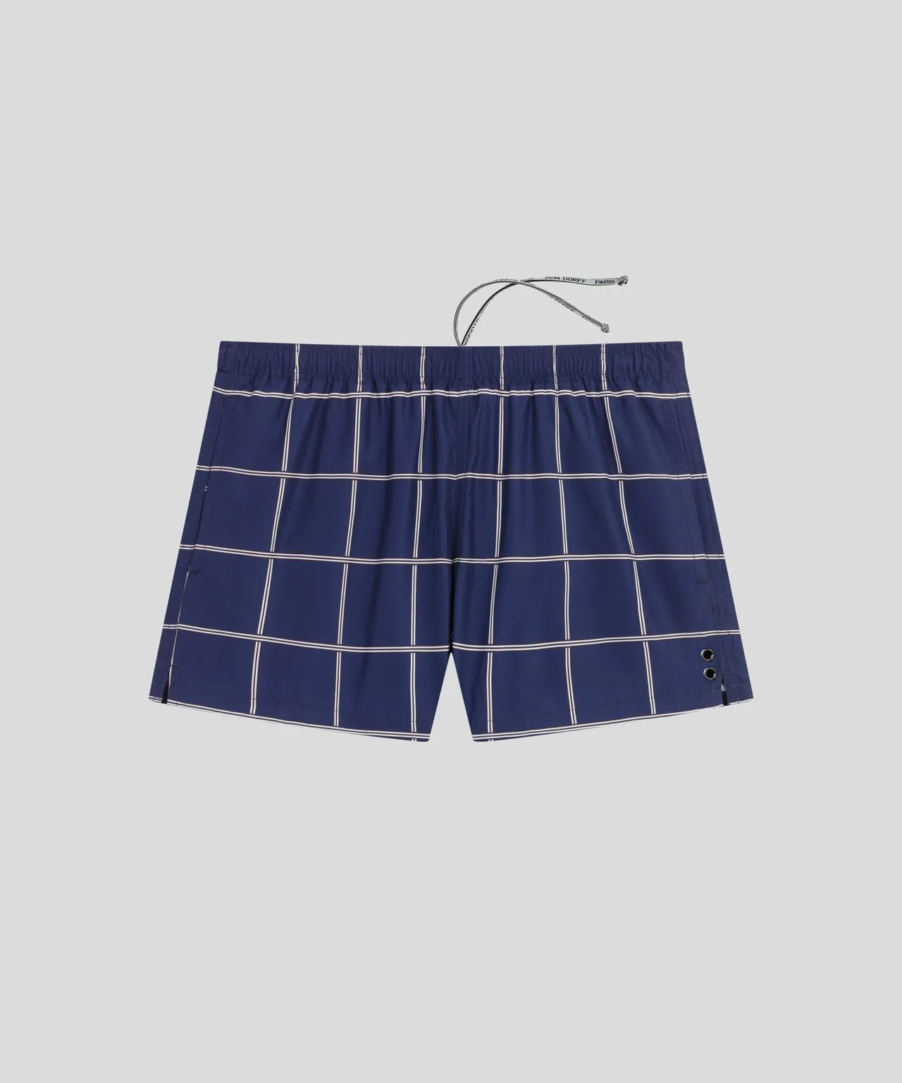 Swim Shorts Checkers: Navy