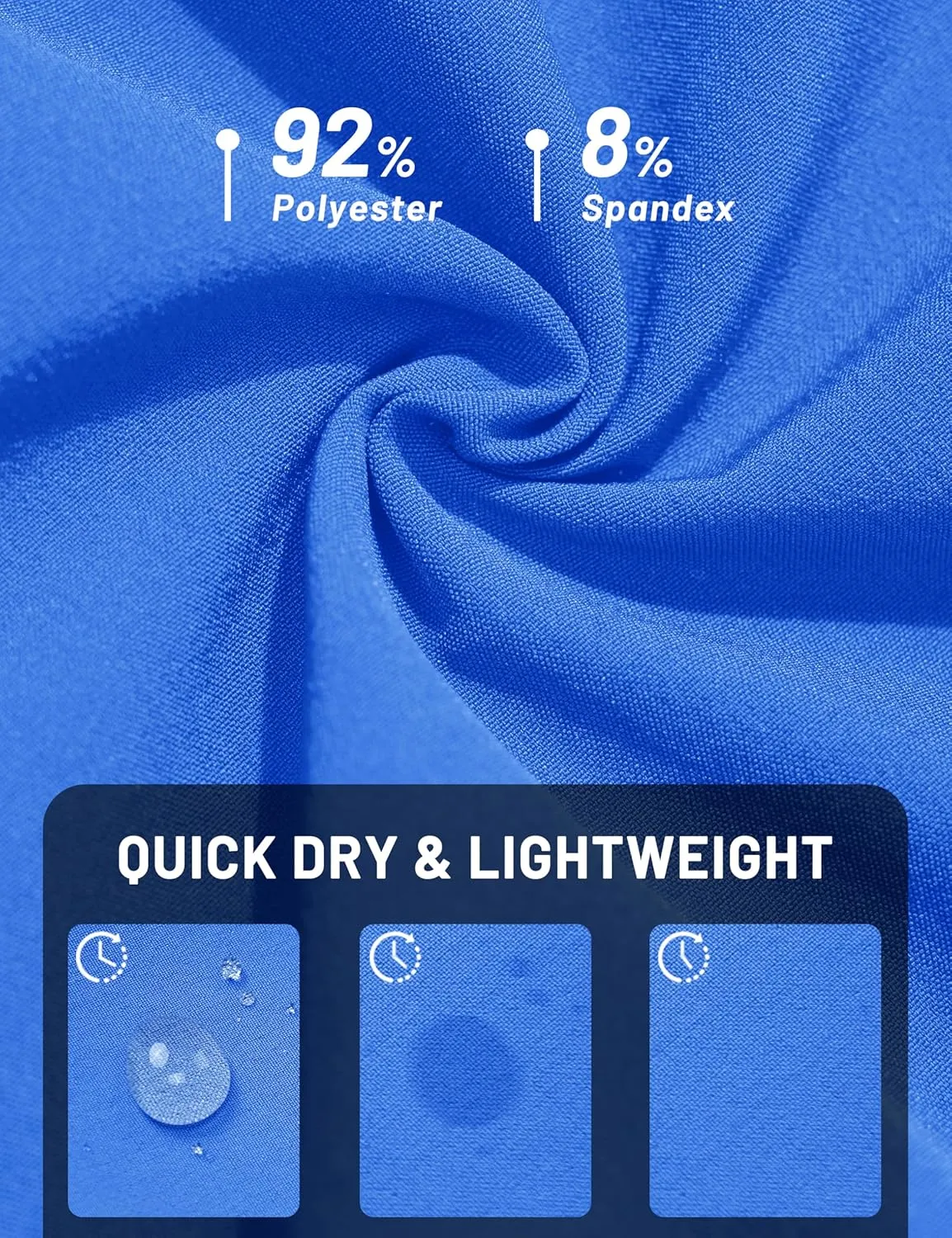 TACVASEN Mens Lighweight Hiking Pants Athletic Casual Quick Dry Stretch Water Resistant Joggers with Pockets Workout Gym