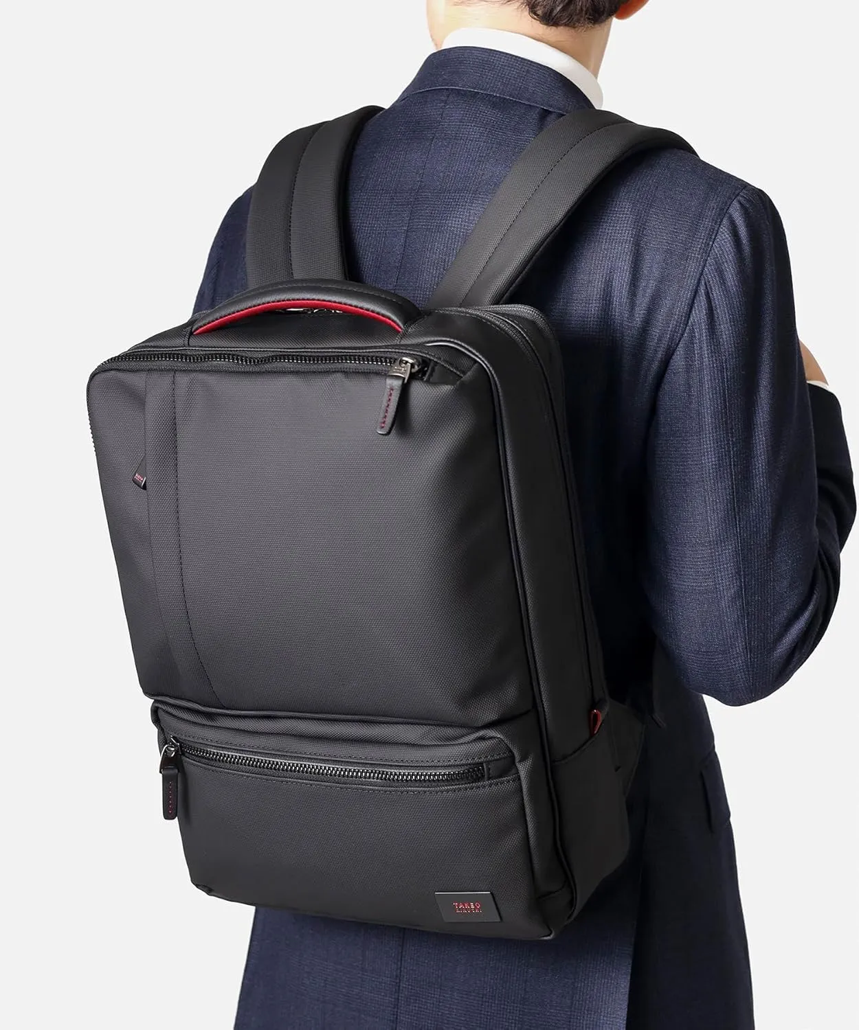 TAKEO KIKUCHI(タケオキクチ) Men Business Bag, Black, w28 x h39 x d13(2 8 3) cm