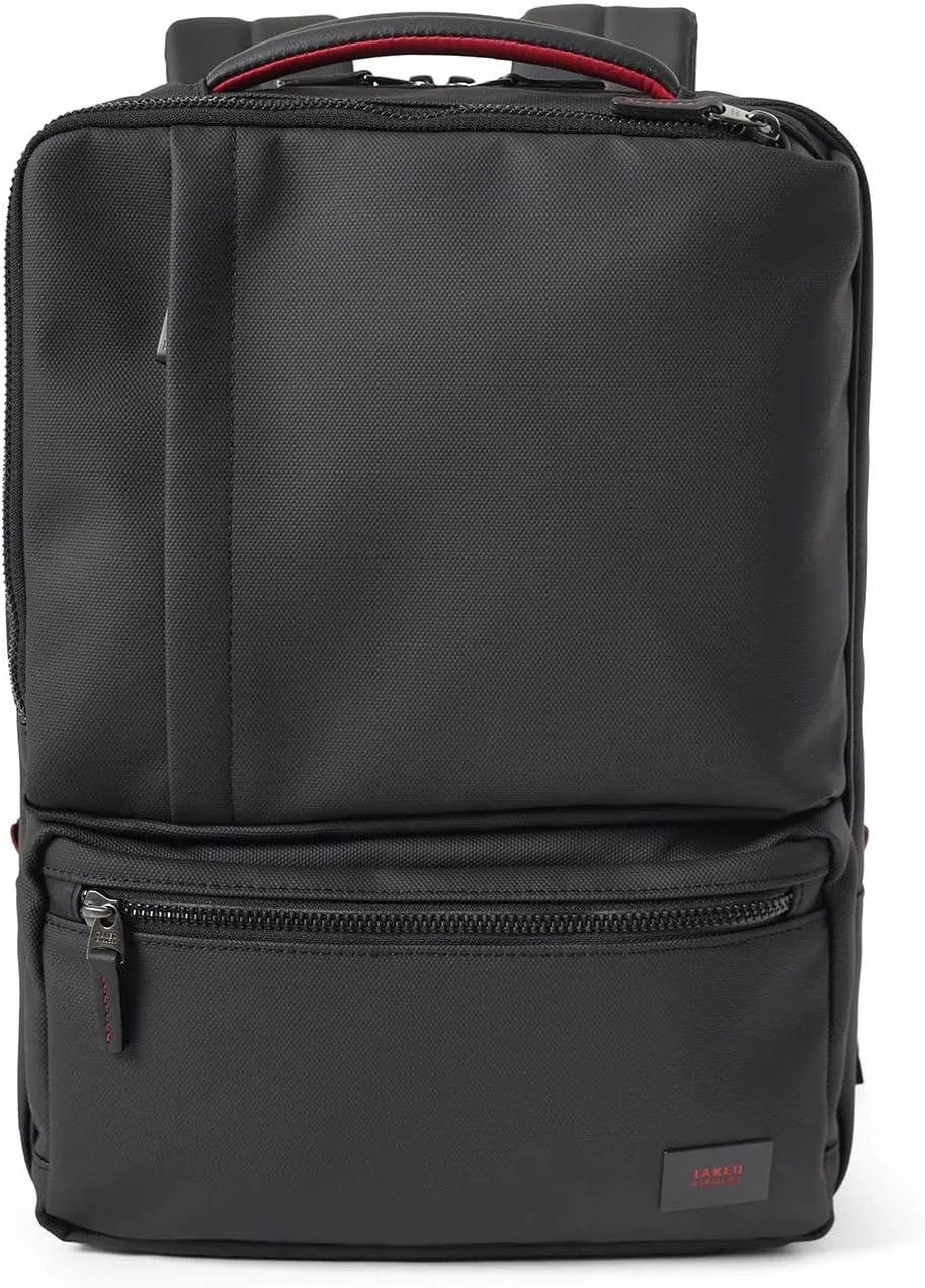 TAKEO KIKUCHI(タケオキクチ) Men Business Bag, Black, w28 x h39 x d13(2 8 3) cm