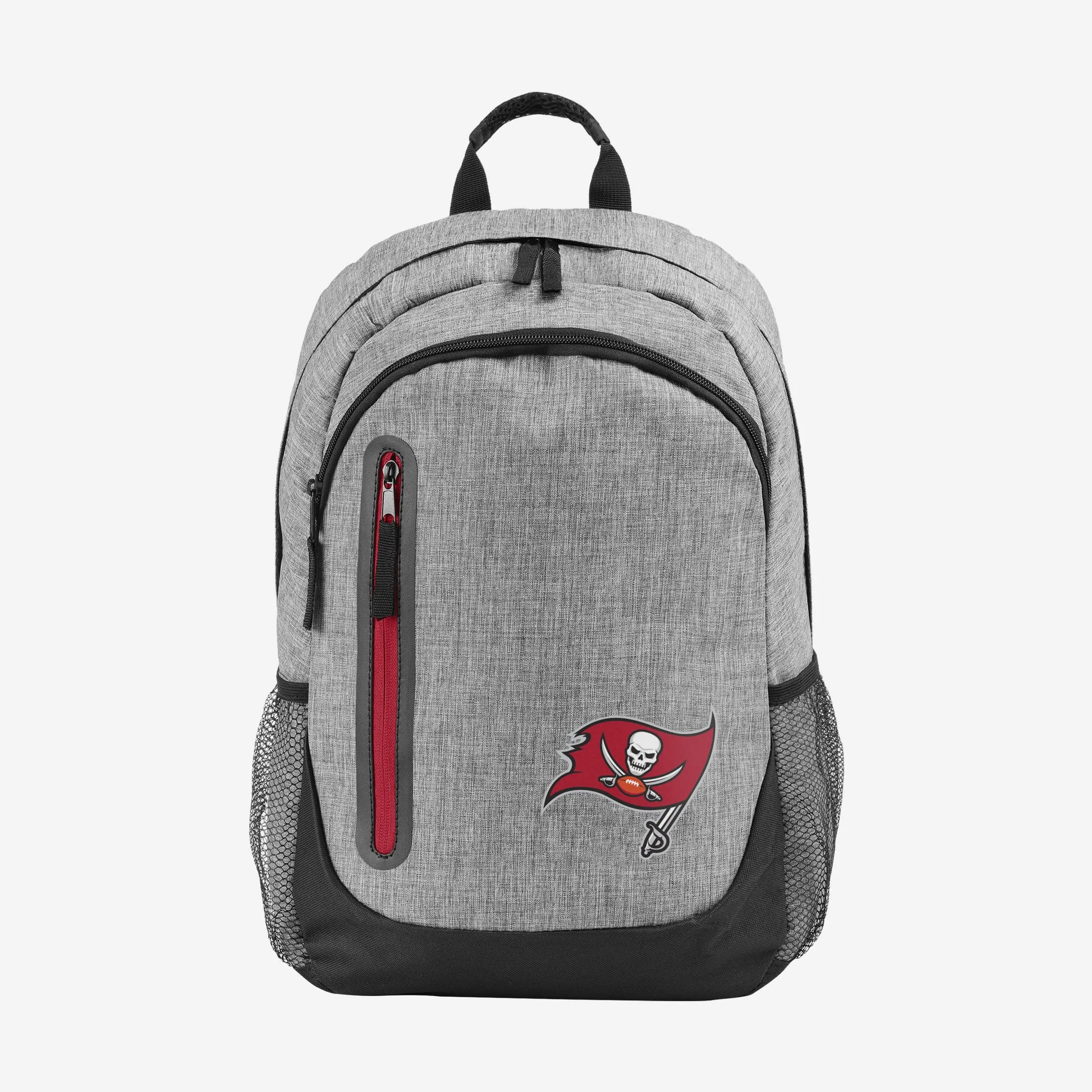 Tampa Bay Buccaneers Heather Grey Bold Color Backpack