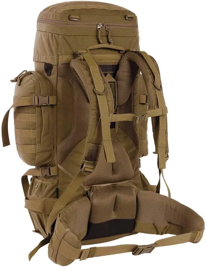 Tasmanian Tiger Raid Tactical Backpack MKIII - 52-Liter V2 Plus Carrying System with MOLLE System and Detachable Hip Strap, Coyote - 52 Liter