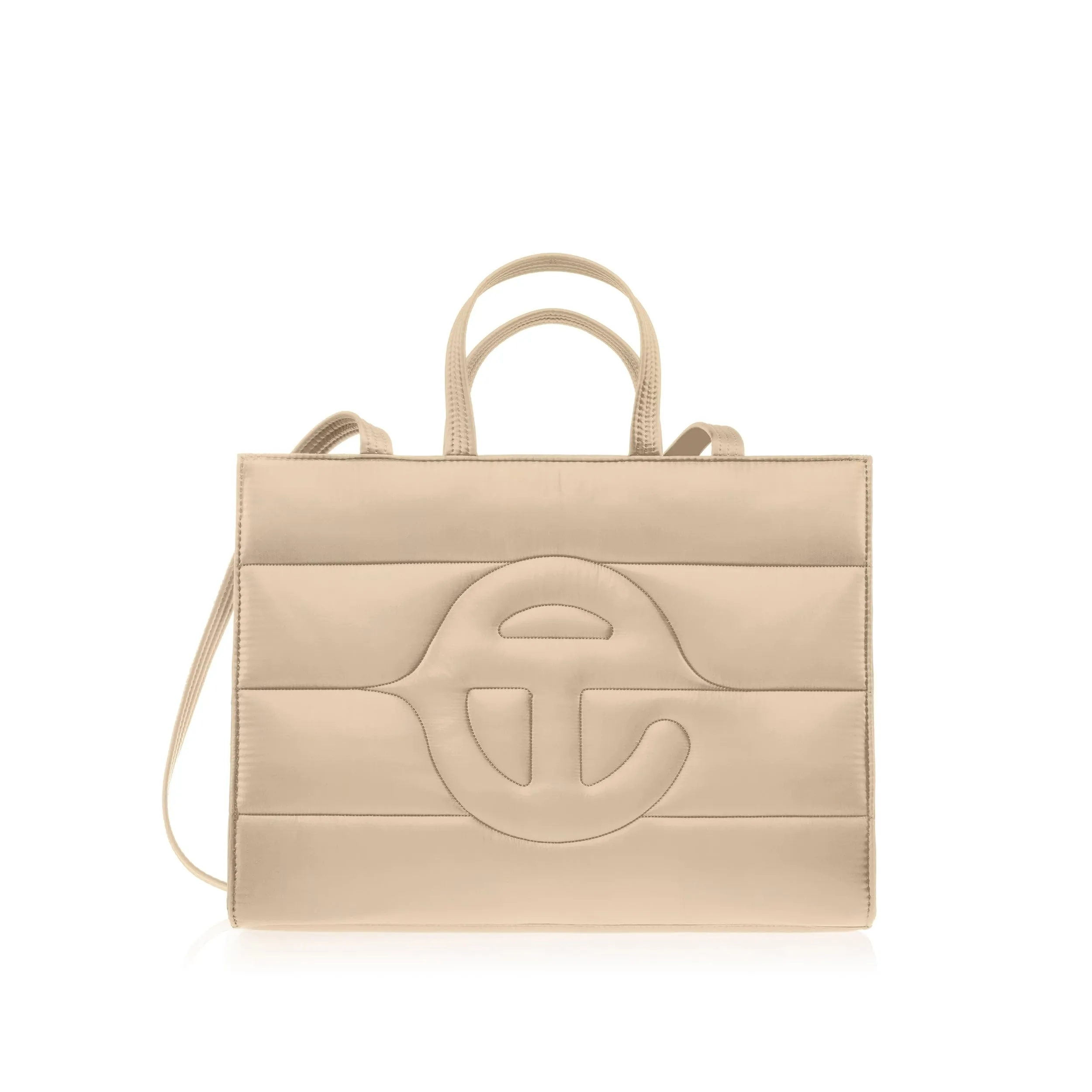 TELFAR Medium Puff Shopper - Cream