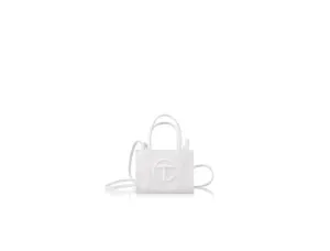 Telfar Small Shopping Bag - White