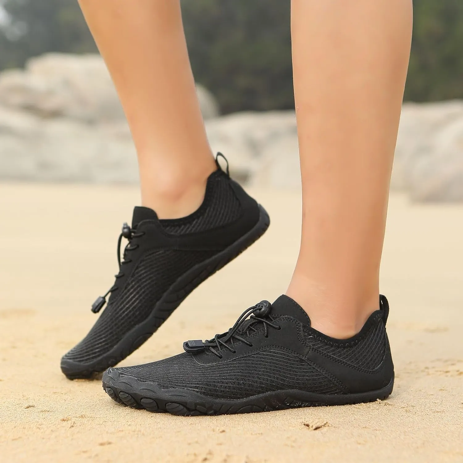 Thatrich Pro Barefoot Shoes for Women, Hike Barefoot Footwear Womens, Hike Shoes Footwear Womens, Wide Toe Box Sneakers Walking Athletic Sport Riding Gym Workout Running Shoe