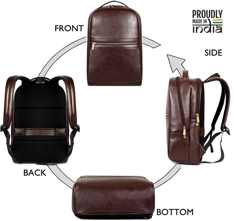THE CLOWNFISH Fusion Series Laptop Backpack - Water Resistant, 15.6" Compartment | 27L | Black