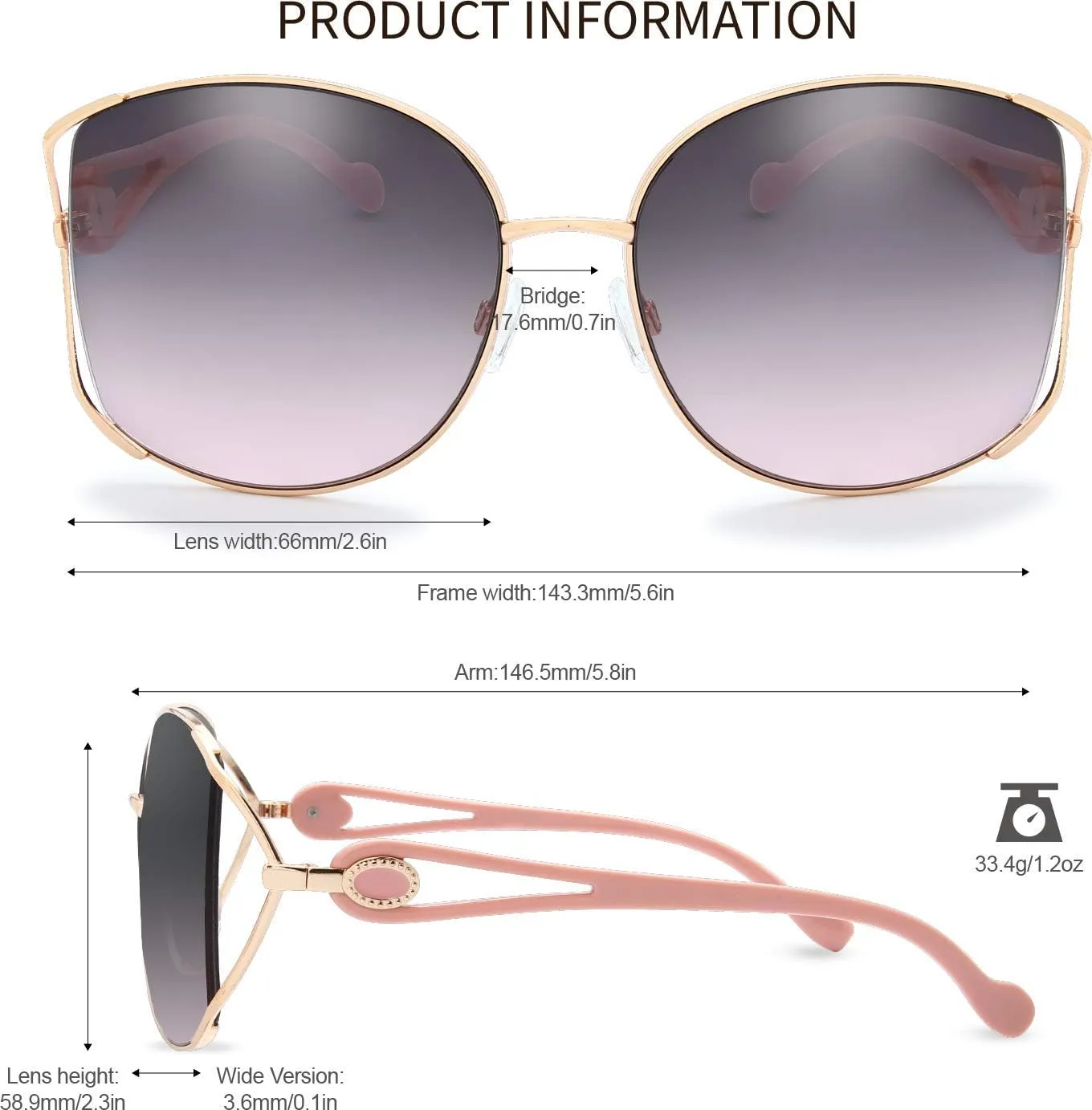 The Fresh Classic Crystal Elegant Women Beauty Design Sunglasses Gift Box