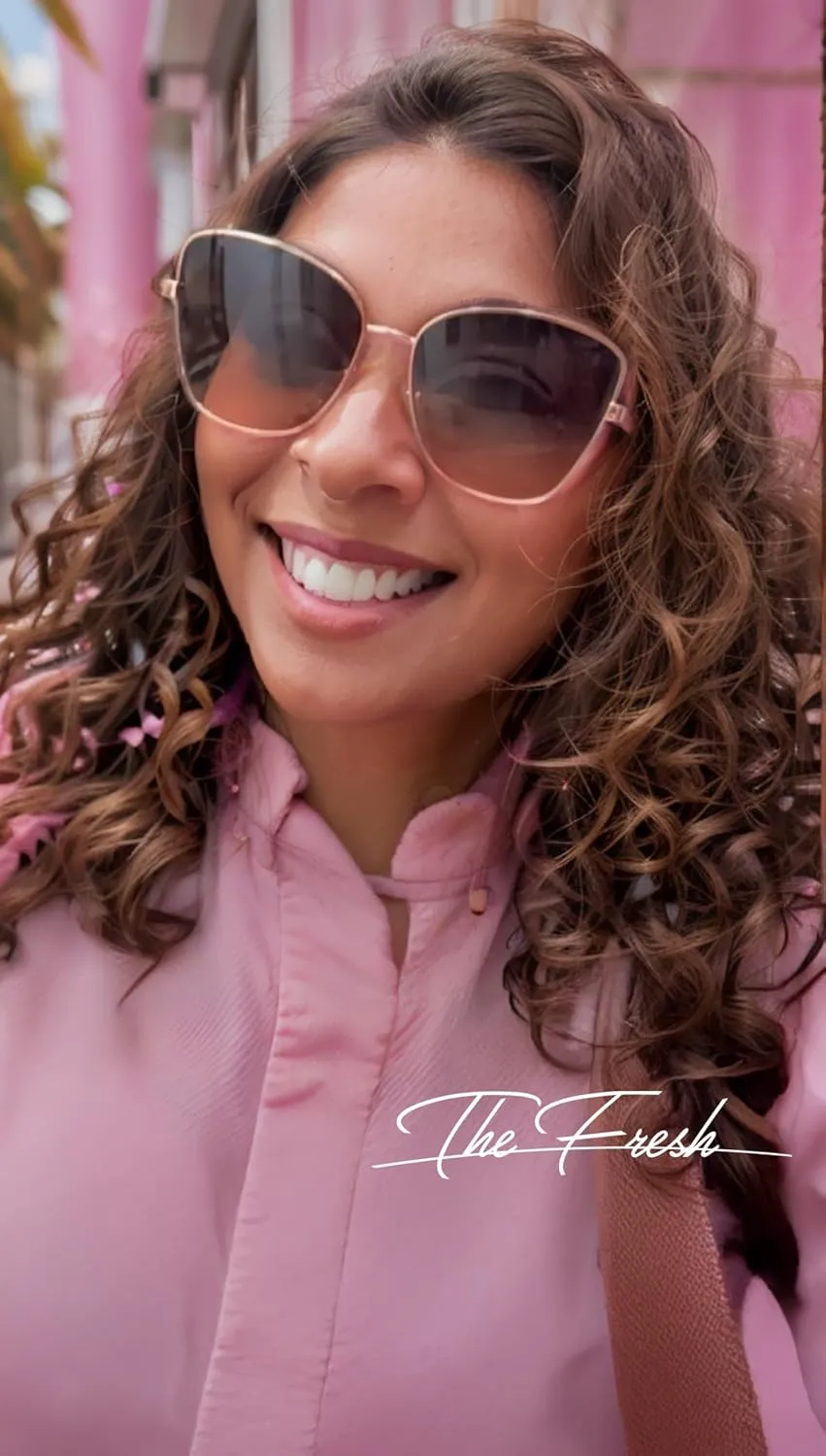 The Fresh Classic Crystal Elegant Women Beauty Design Sunglasses Gift Box