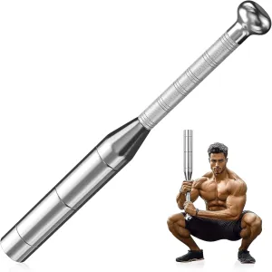 TOBWOLF 17.5LB/22LB Adjustable Macebell Clubbell, 6 in 1 Indian Club Weighted Clubbell, Indian Club for Body Workouts, Weighted Club Strength Training Equipment in Home & Gym