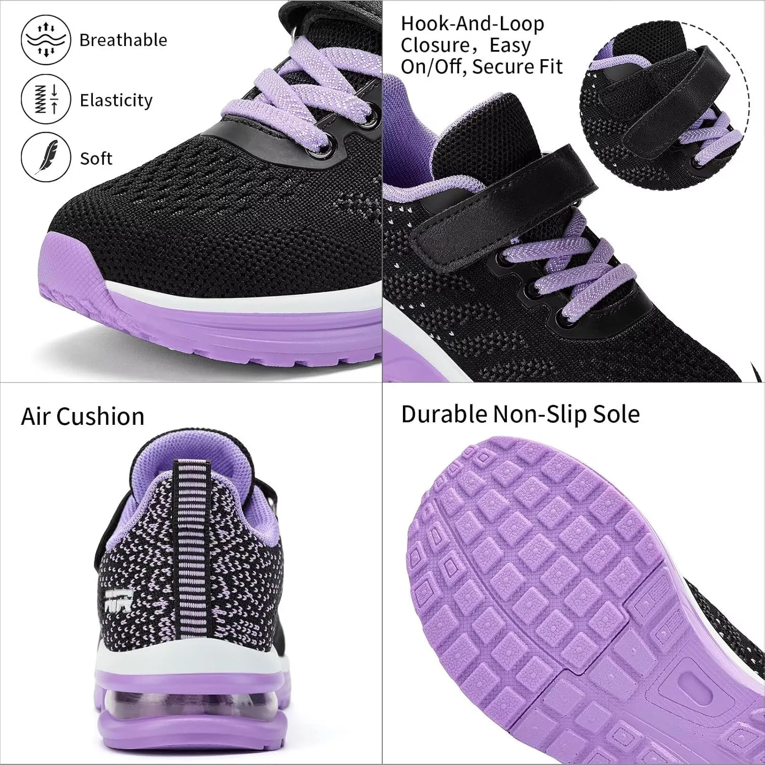 Toddler/Little Kids Sneakers Boys Girls Tennis Sport Non-Slip Athletic Shoes Lightweight Running Walking Shoes