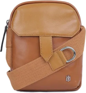Tortoise Bandolera - Sling Crossbody Bag for Men & Women/ 100% Genuine Leather/Stylish, Durable, Travel Friendly Sling Bag