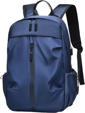Travel Lightweight Waterproof Backpack, 15.7 Inch Laptop Compartment, Casual with Side Bottle Pockets