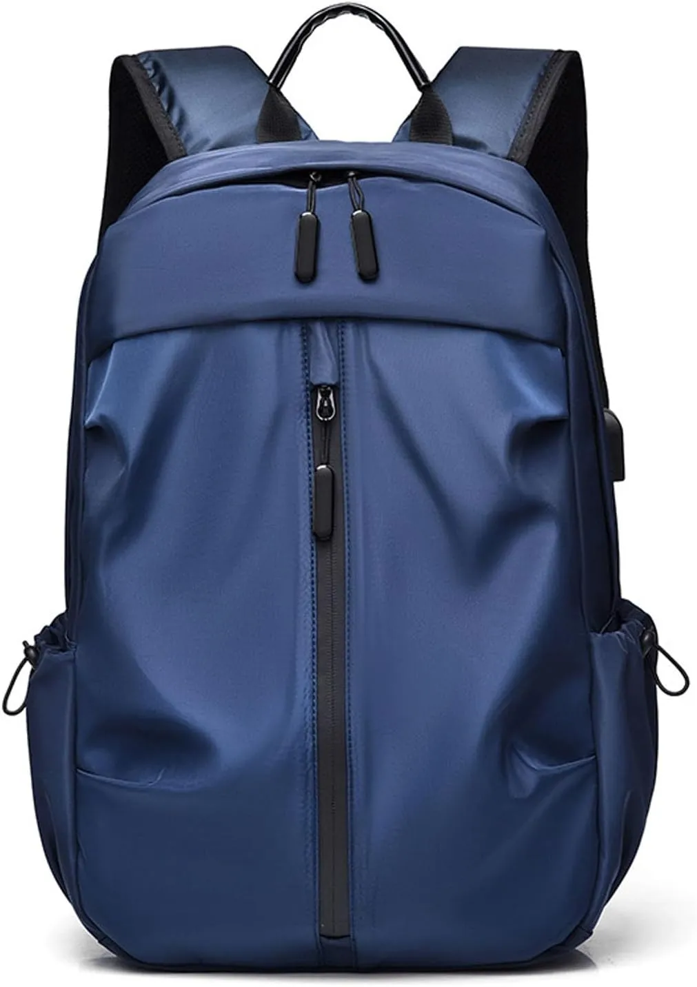 Travel Lightweight Waterproof Backpack, 15.7 Inch Laptop Compartment, Casual with Side Bottle Pockets