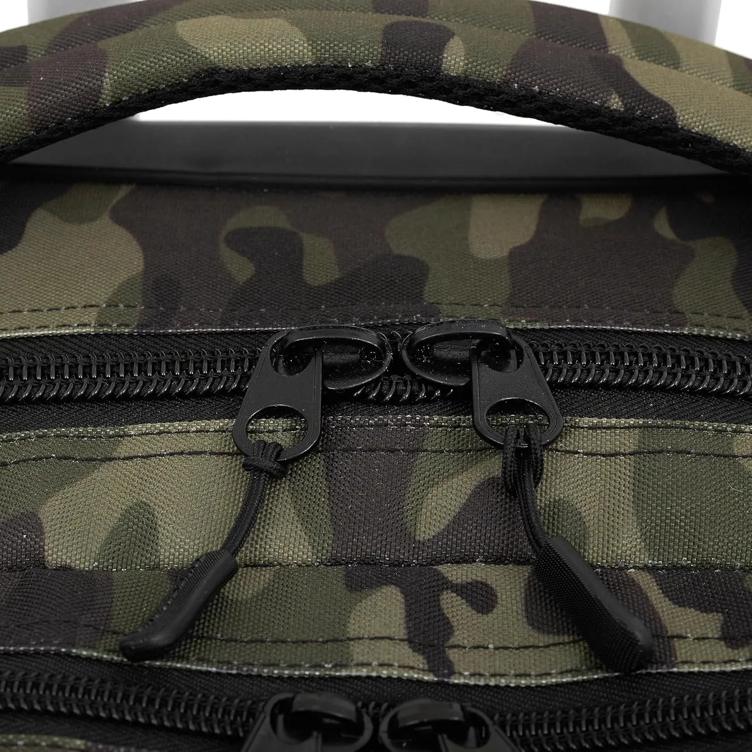 Travelers Club Rolling Backpack, Camo, 20 Inch with Laptop Compartment