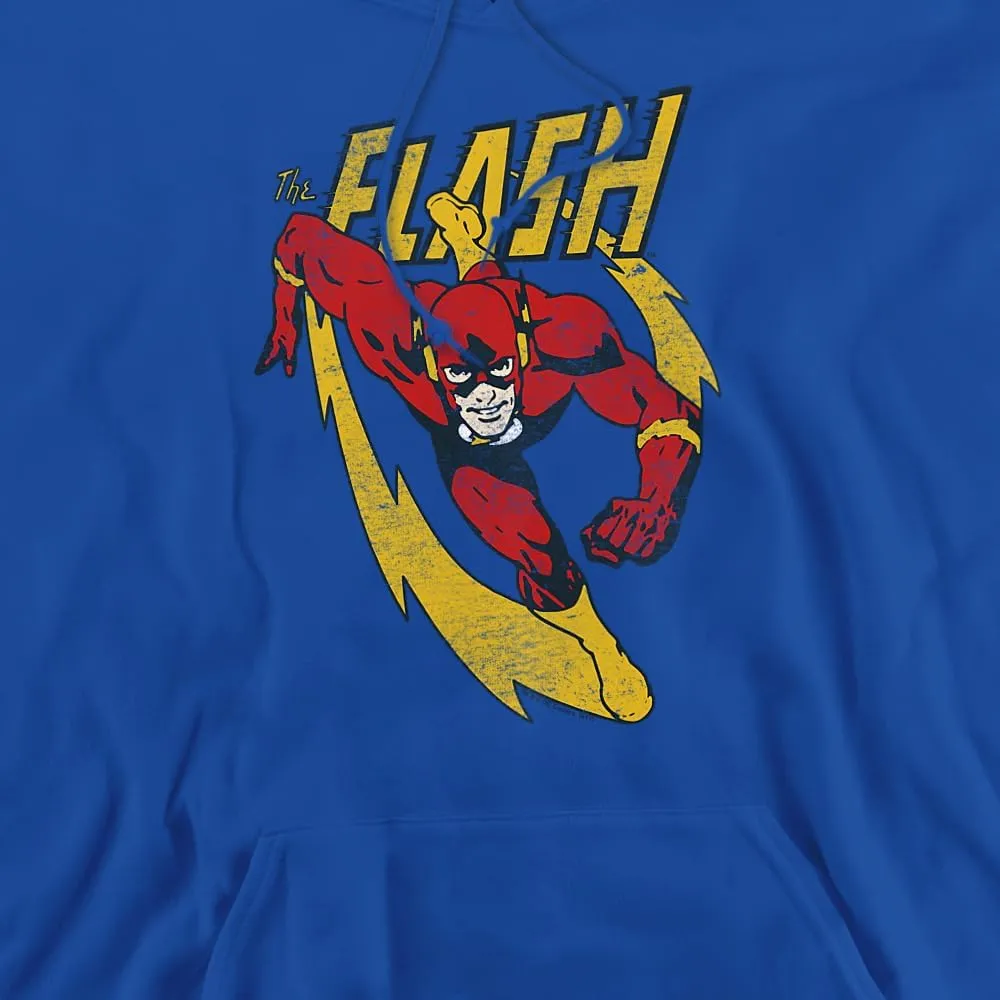 Trevco JLA Lightning Trail Unisex Adult Pull-Over Hoodie