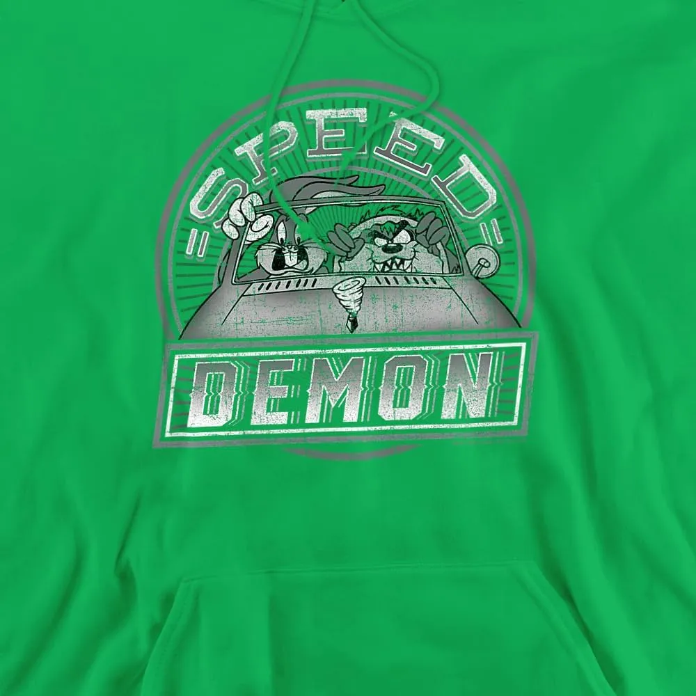 Trevco Looney Tunes Speed Demon Unisex Adult Pull-Over Hoodie