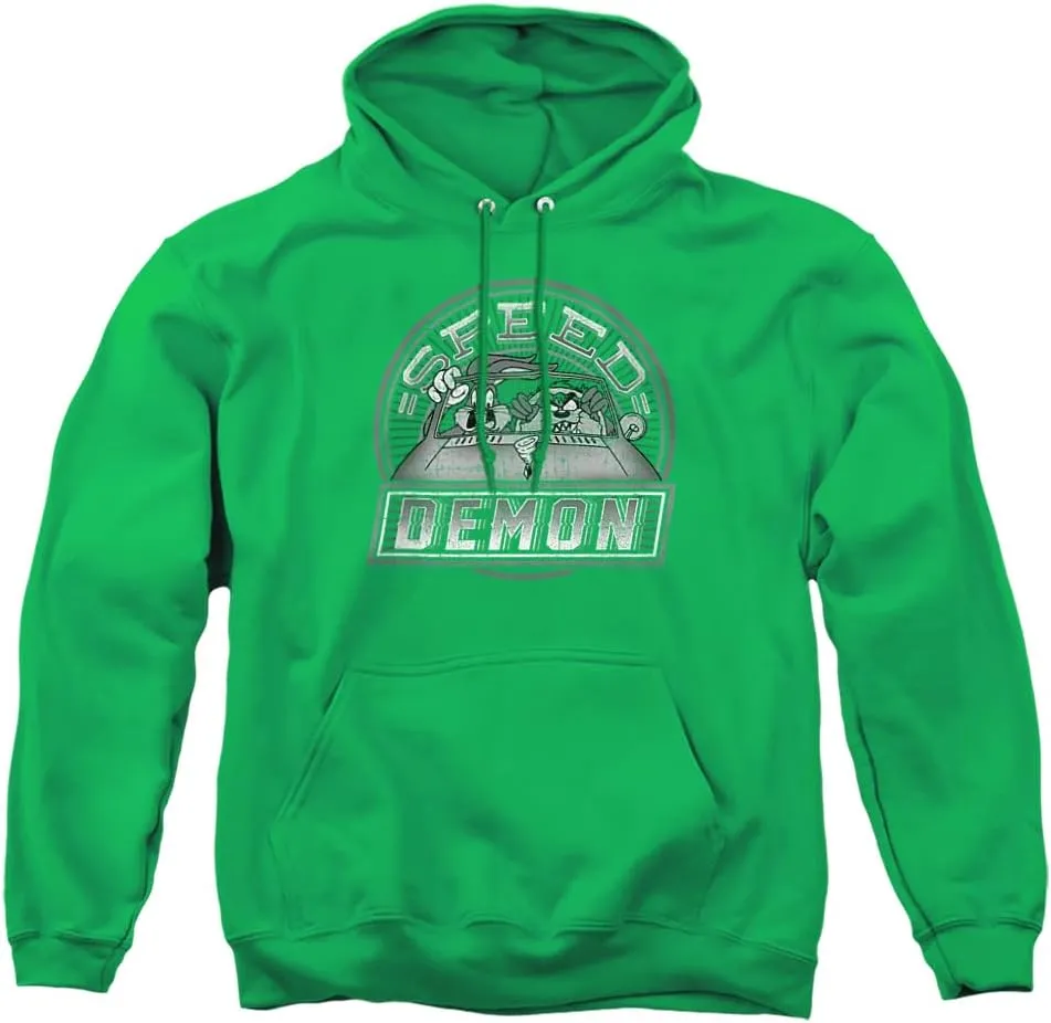 Trevco Looney Tunes Speed Demon Unisex Adult Pull-Over Hoodie