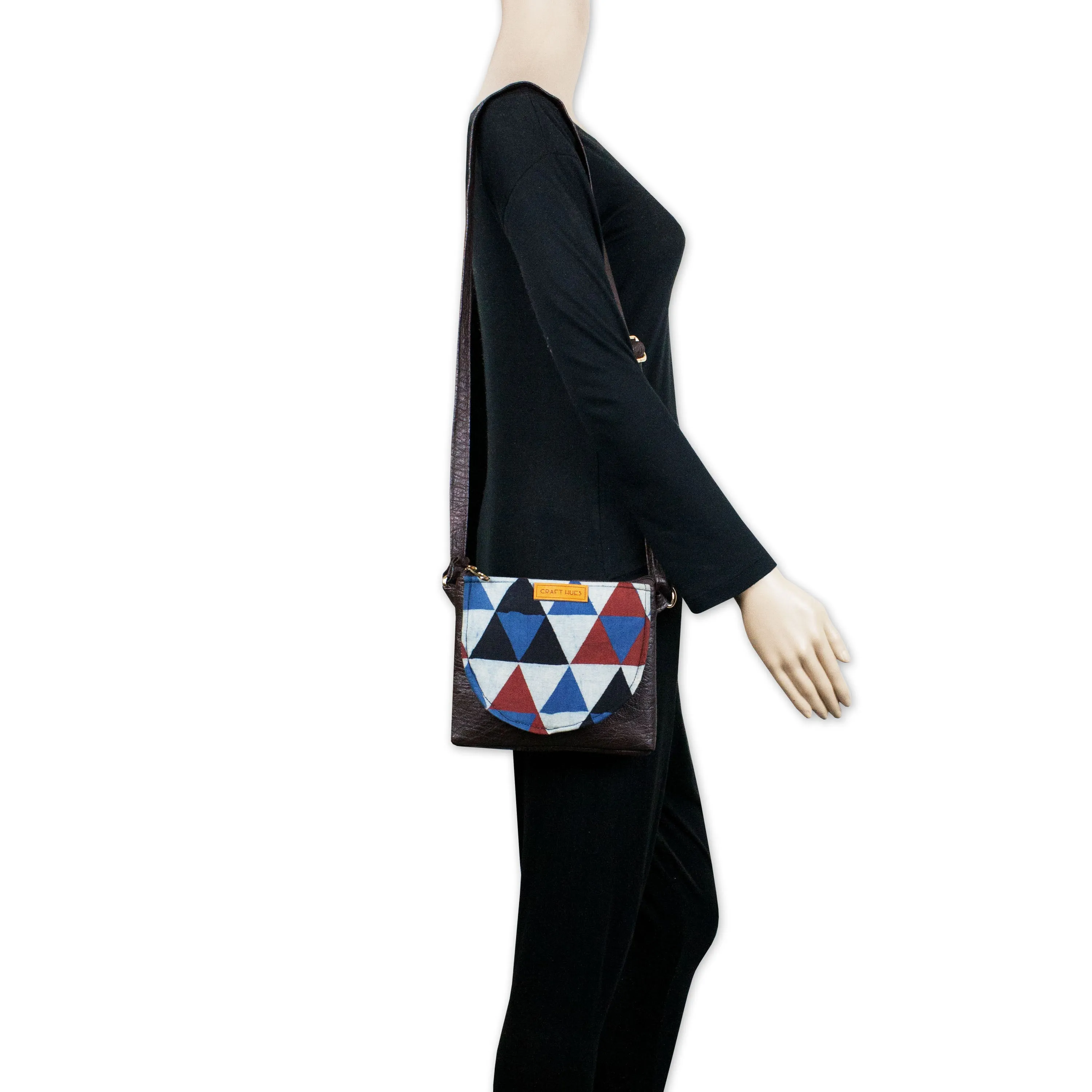Triangles Mobile Sling Bag