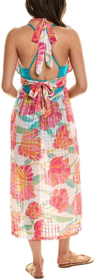 Trina Turk Women's Poppy Hi-Neck Dress