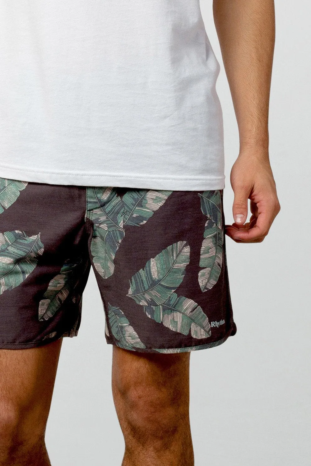 TROPICS BEACH SHORT BLACK