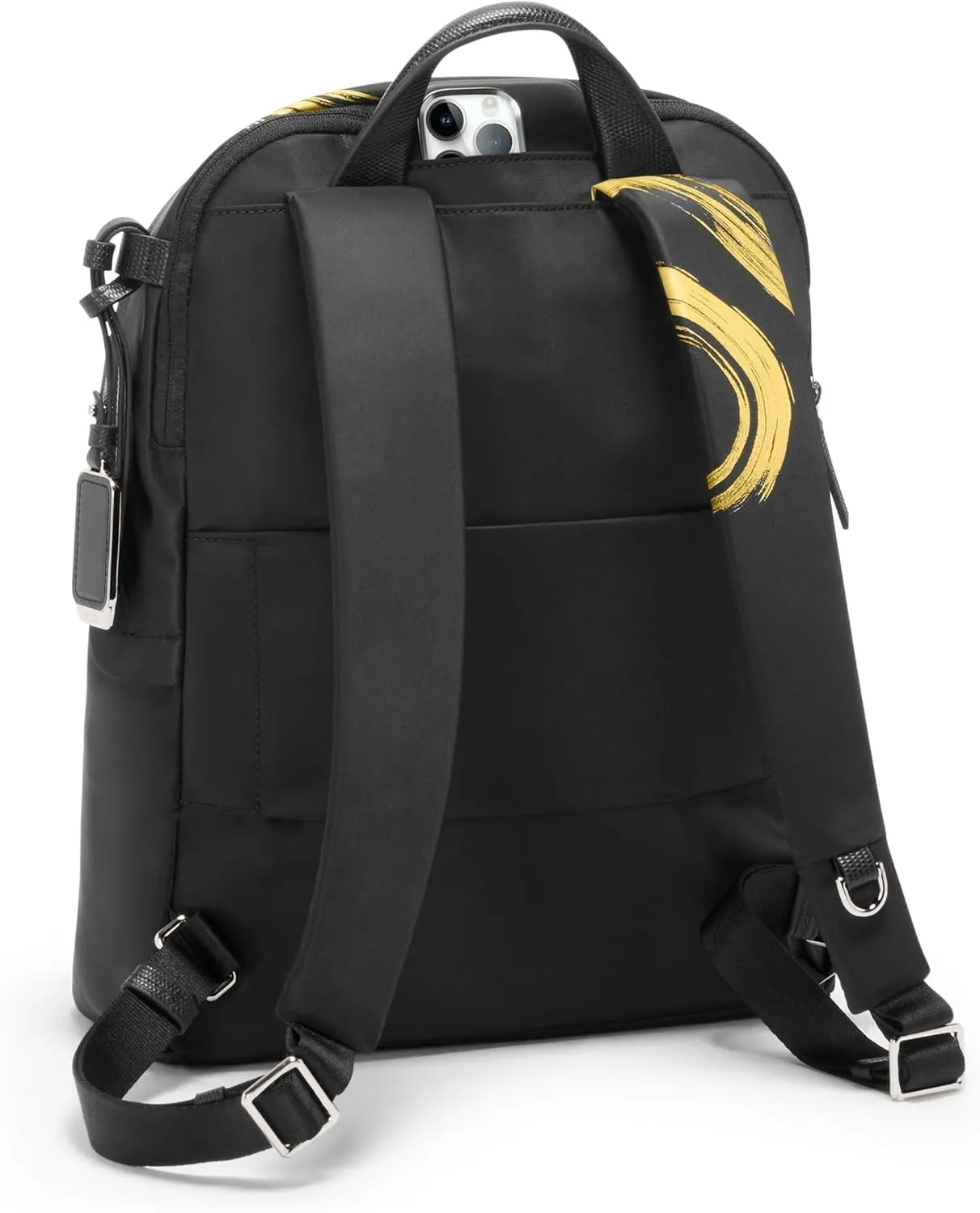 TUMI - Voyageur Halsey Backpack - Travel Backpack - For Business, Fashion, Commute - Holds Up to 14" Screens - Gold Brush Stroke