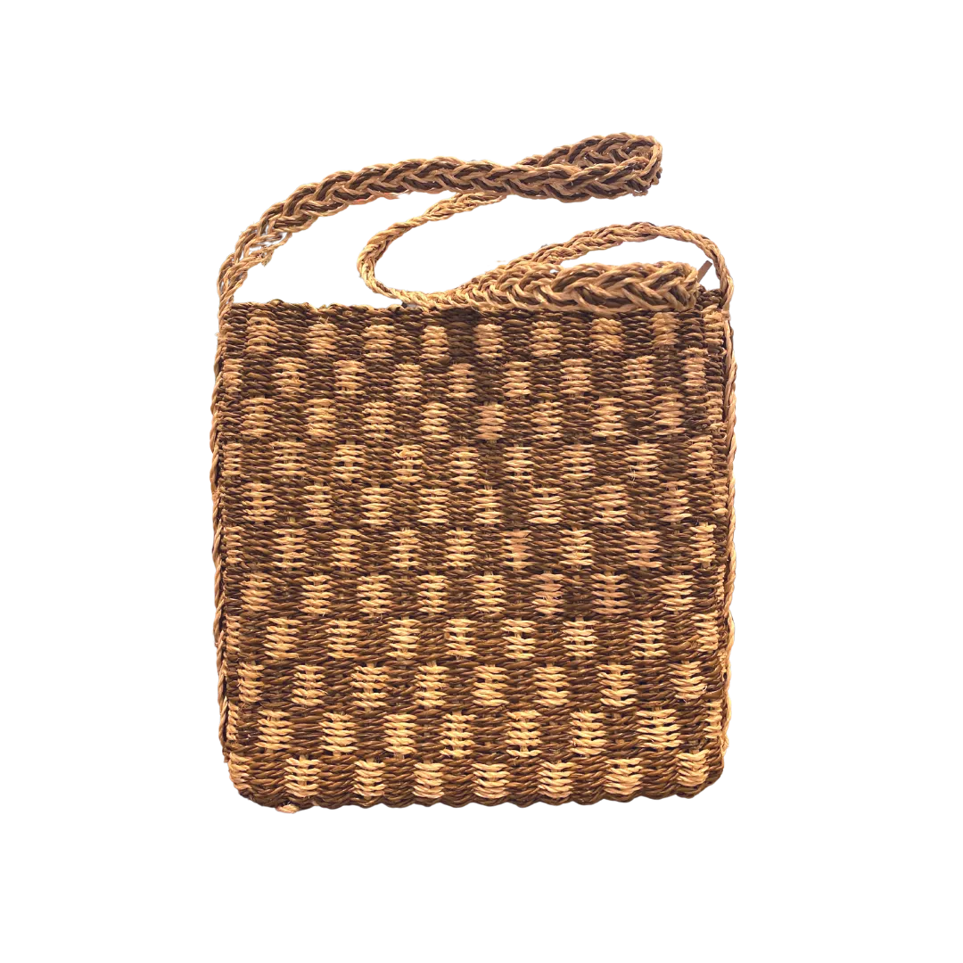 Twelve Topaz Big Square Buri Bag