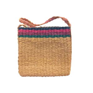 Twelve Topaz Big Square Buri Bag