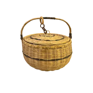Twelve Topaz Picnic Basket with Cover