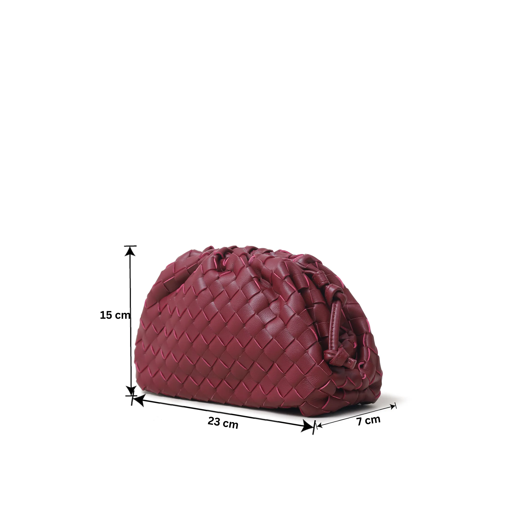 Twiggy Pouch Large Cherry Red