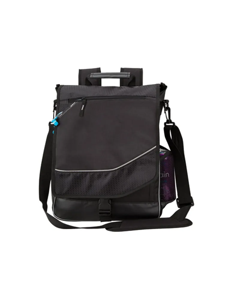 TWO-WAY COMPUTER MESSENGER BAG