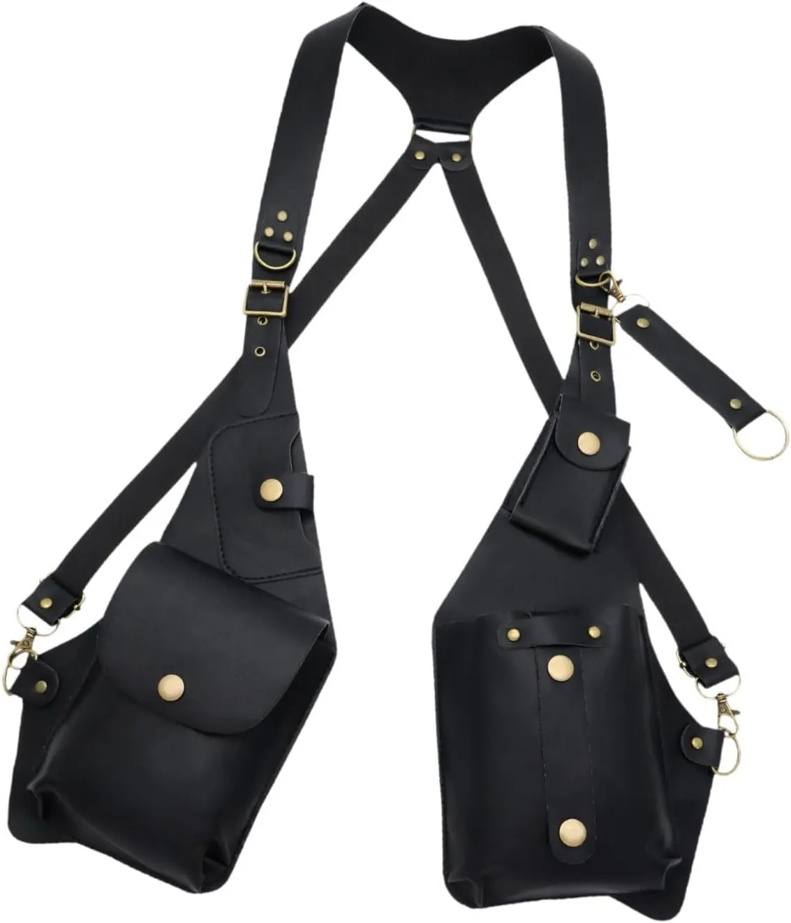 Underarm Shoulder Bag Double Shoulder Pouch for Outdoor Sports Shopping Party