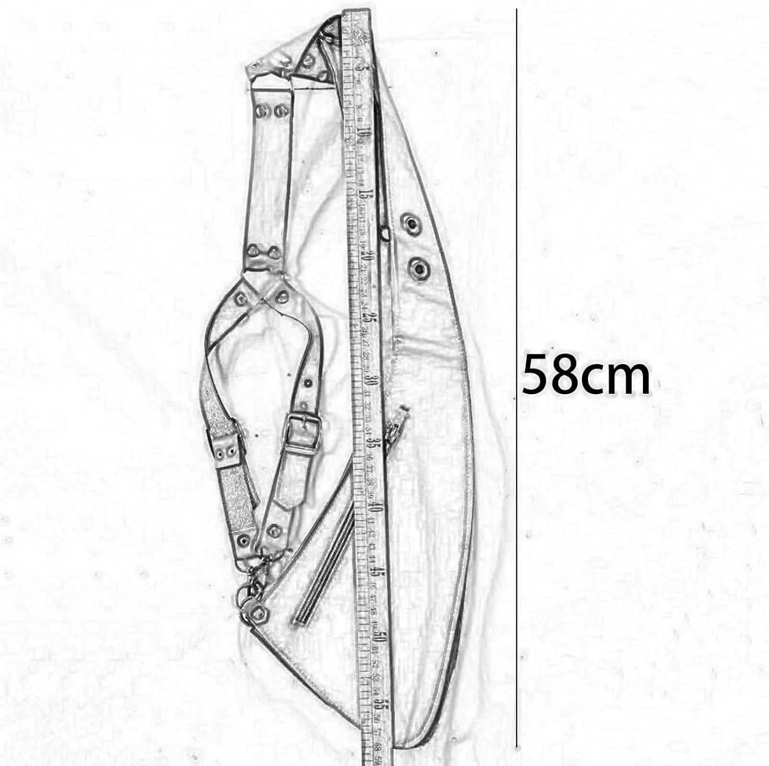 Underarm Shoulder Bag Holster Bag for Running Backpacking Shopping Street