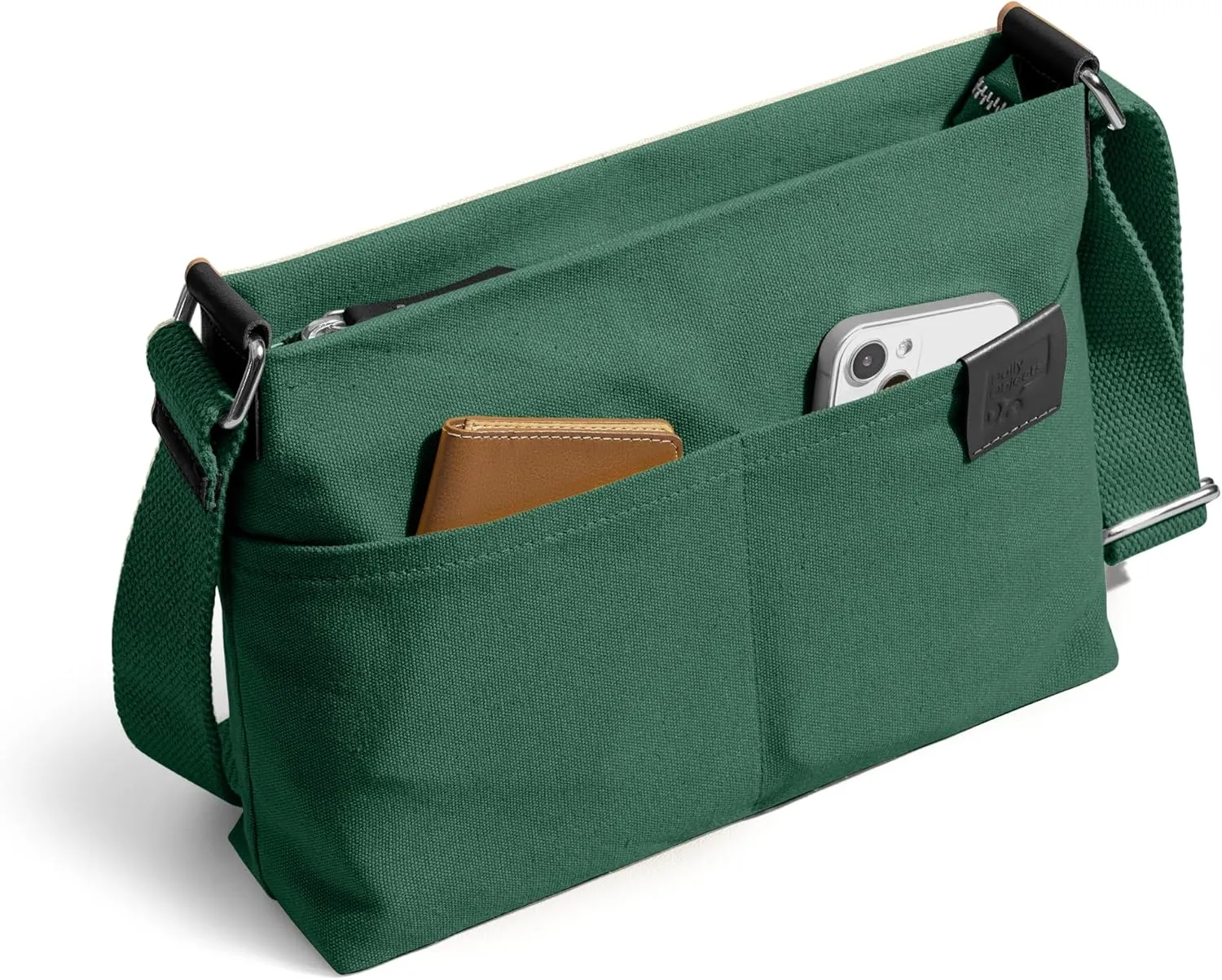 Unisex All Sunday Crossbody Messenger Bag | Trendy Cotton Handbag Purse | Shoulder Bag Organiser