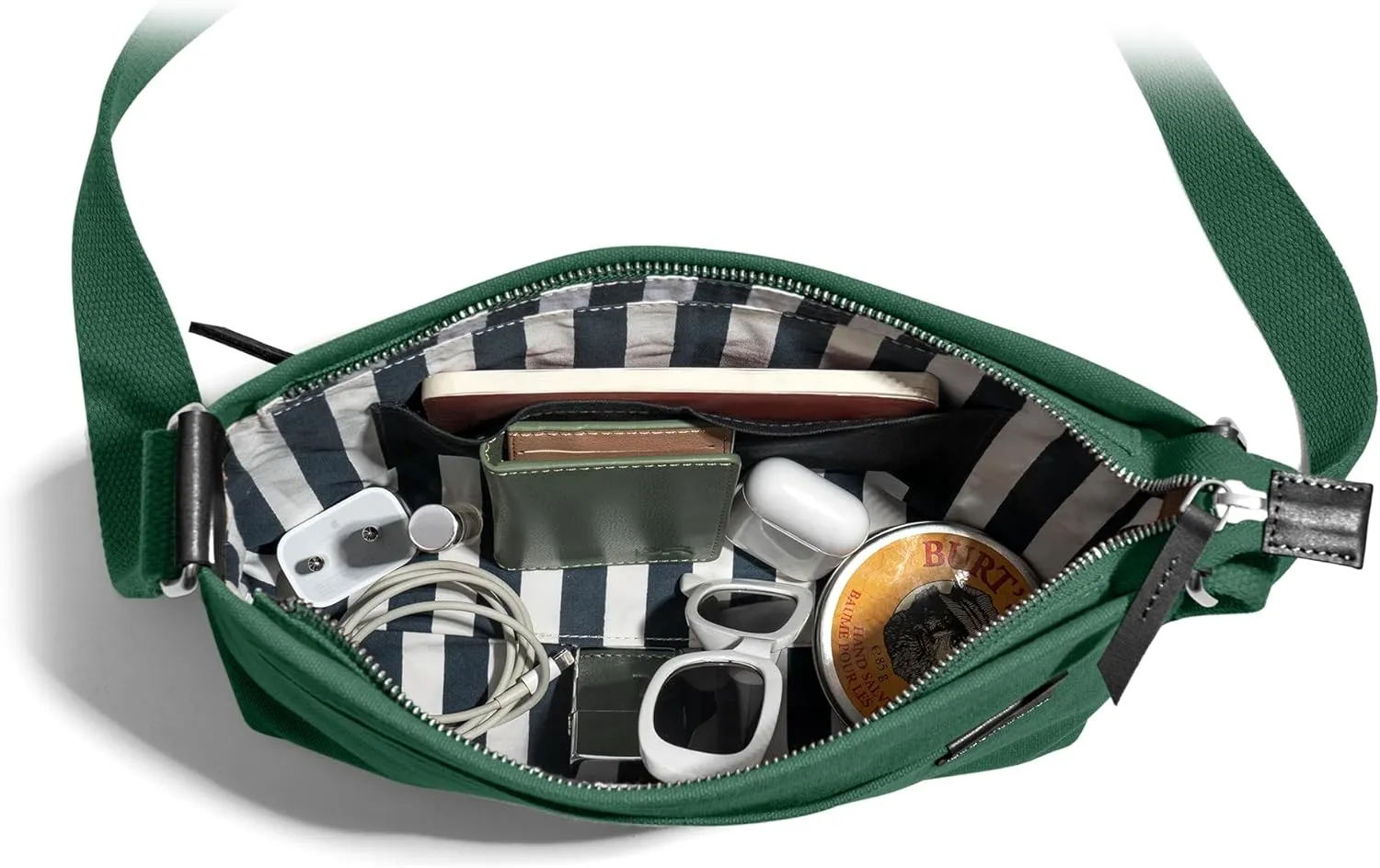 Unisex All Sunday Crossbody Messenger Bag | Trendy Cotton Handbag Purse | Shoulder Bag Organiser