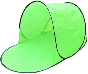 Up Beach Tent, Portable Outdoor Beach Shade Tent, UPF 50 Beach Shelter, Easy Setup Windproof Waterproof Beach Canopy, Beach Shell Sun Beach Tent Sun Shelter (A)