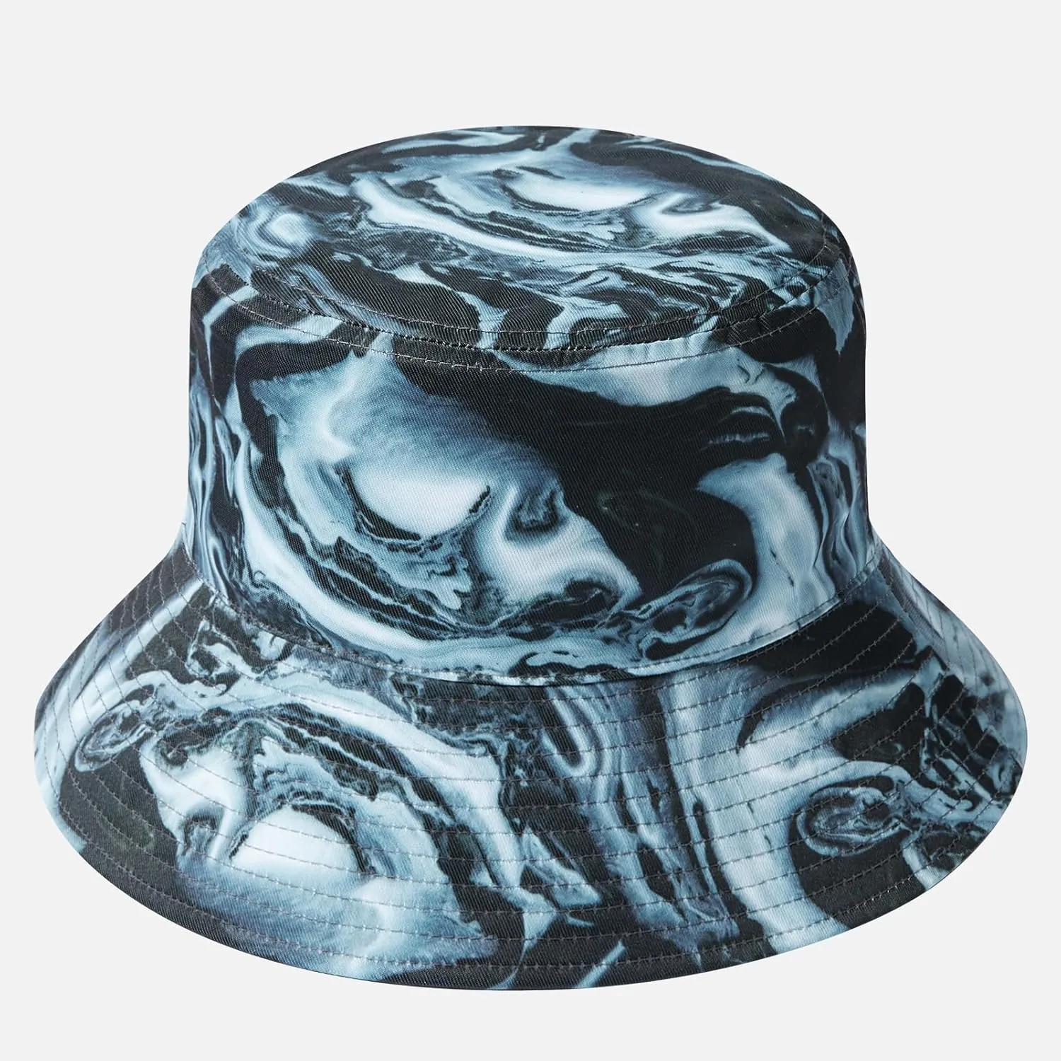 UPF 50  Reversible Foldable Sun Bucket Hat for Hiking Fishing Beach Safari Men Women