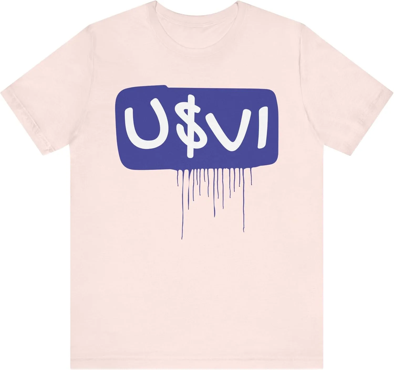 US Virgin Islands USVI Pride Souvenir Graphic Design Vacation T-Shirt St Thomas St Croix St John Shirt