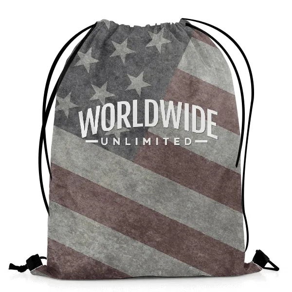 Us Worldwide DRAWSTRING BAG