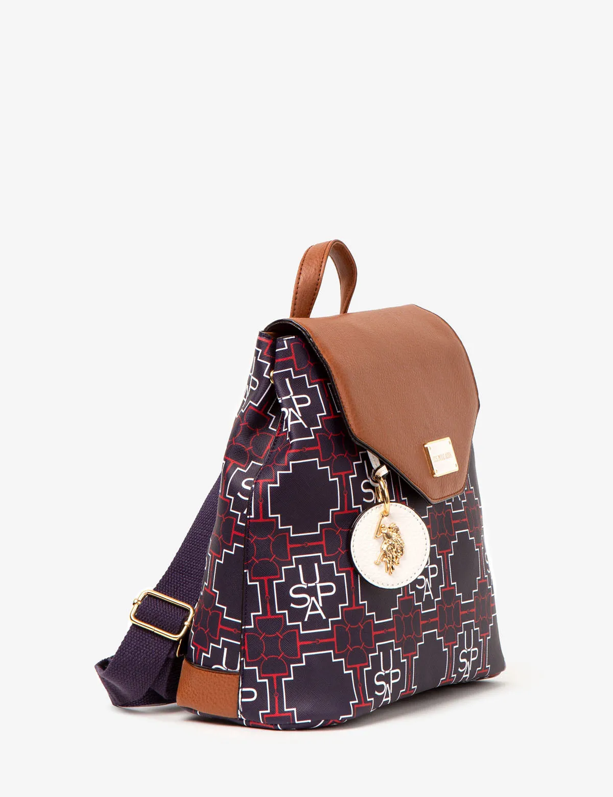 USPA GEOMETRIC PRINT BACKPACK