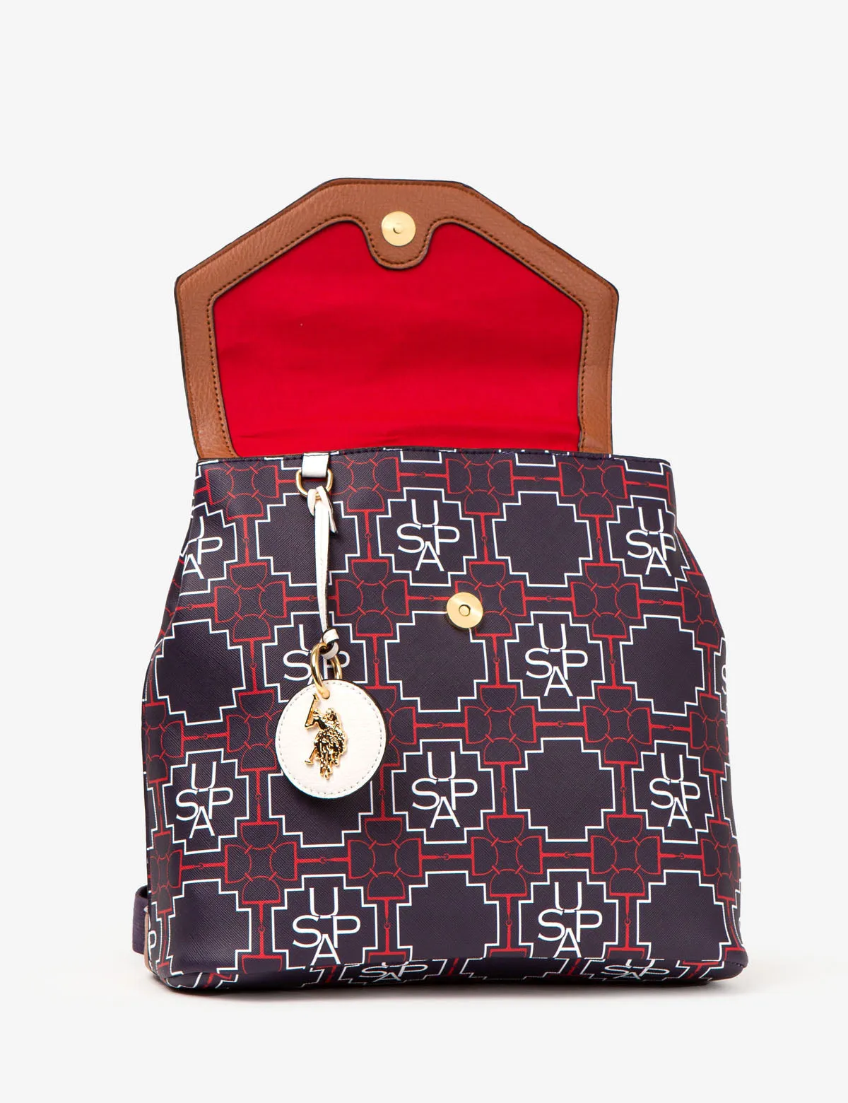 USPA GEOMETRIC PRINT BACKPACK