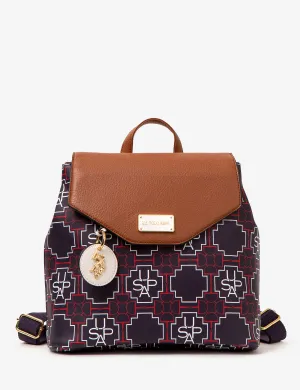 USPA GEOMETRIC PRINT BACKPACK