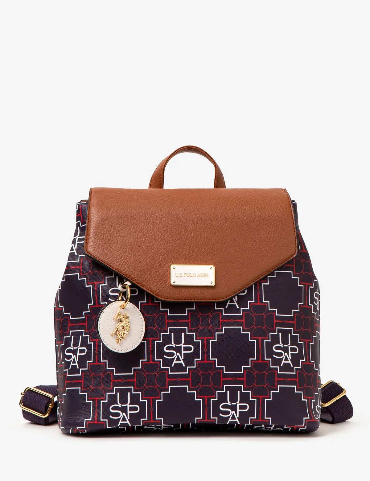 USPA GEOMETRIC PRINT BACKPACK
