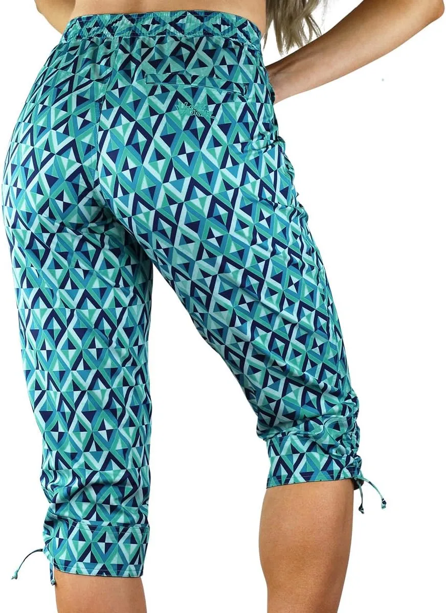 UV SKINZ Women’s UPF 50  Beach Capris